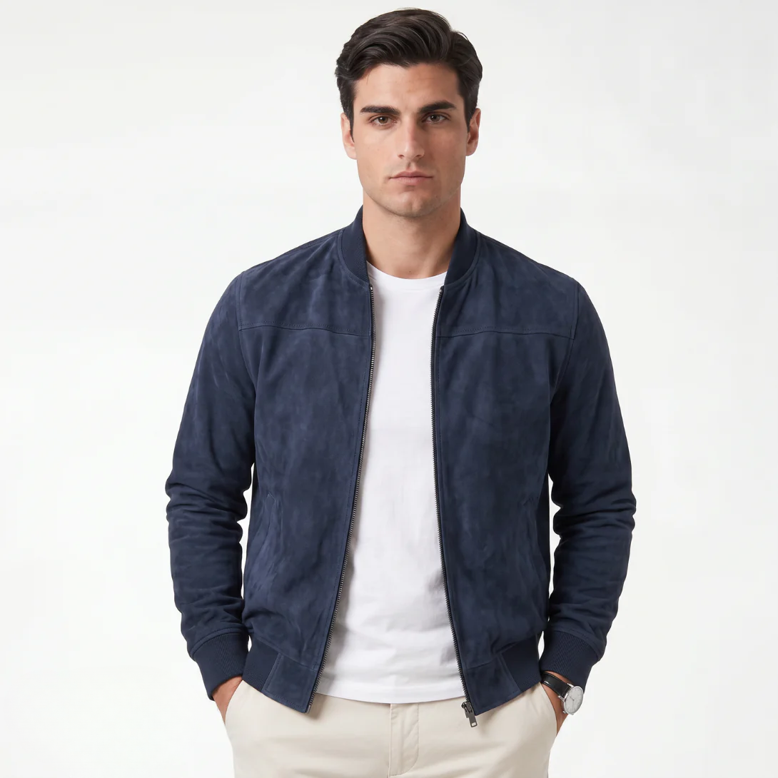 Gabriel – Chaqueta Efecto Ante