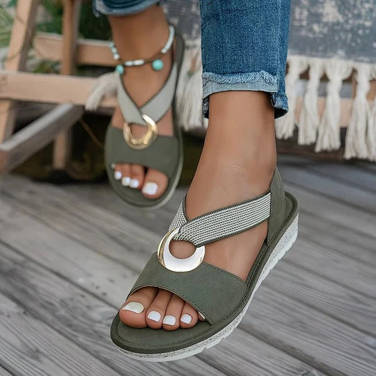 Elisa – Sandalias Cómodas de Verano
