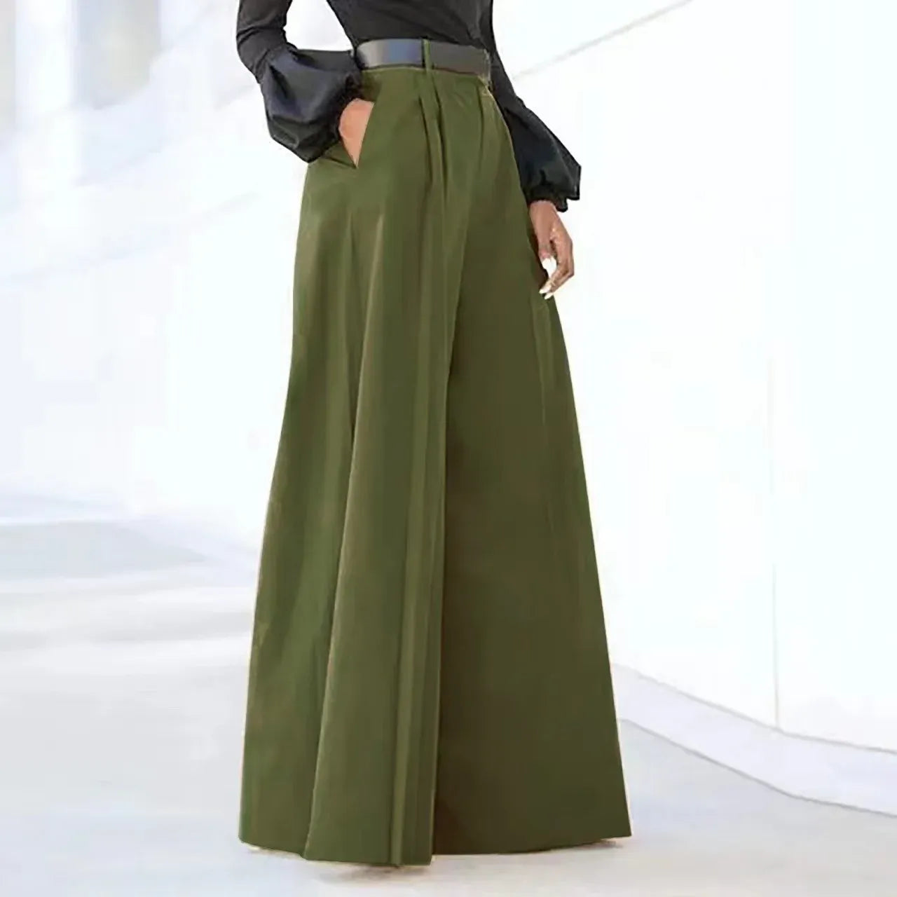 Bianca – Pantalones de Corte Amplio