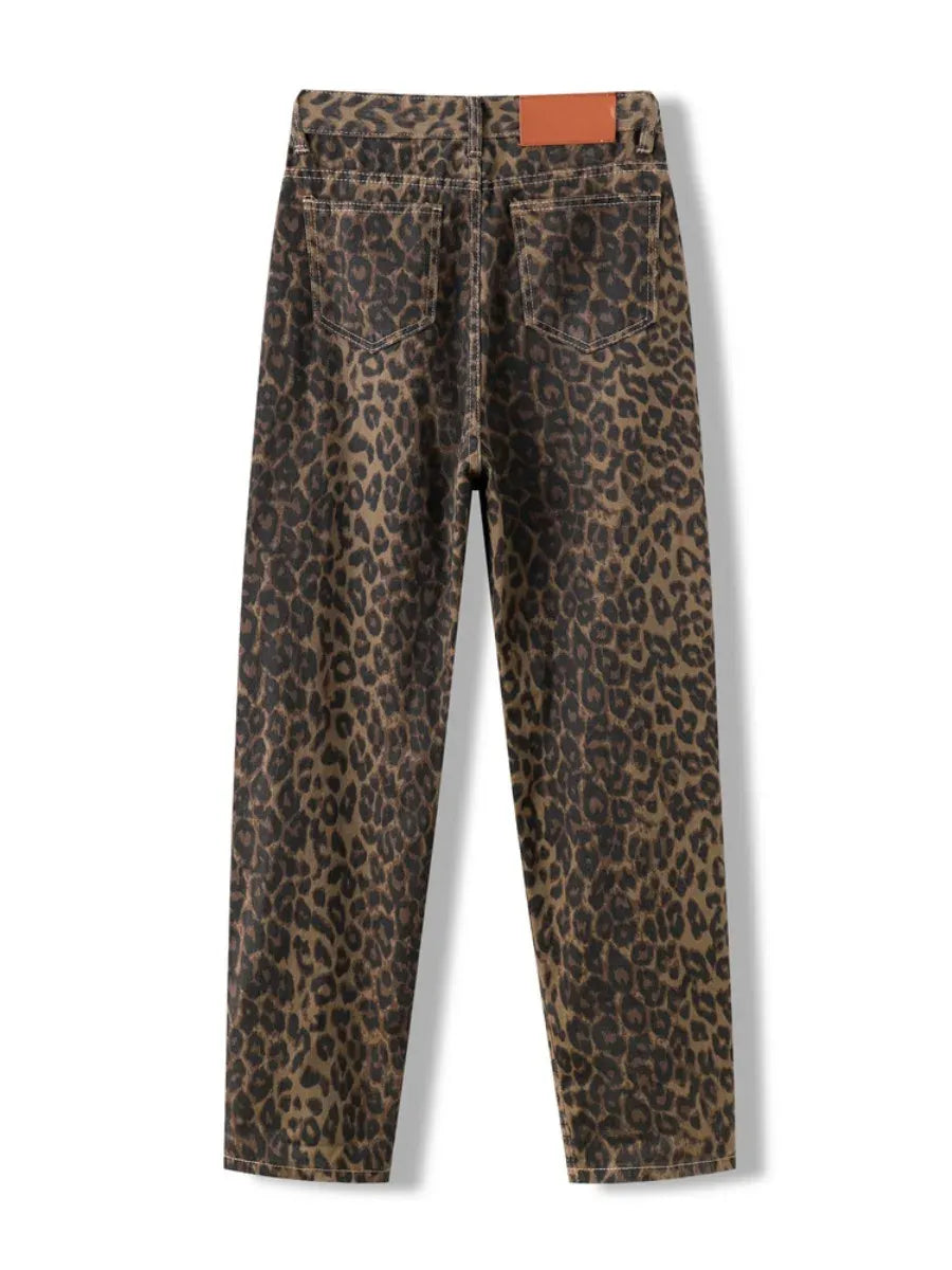Valentina – Jeans Leopardo