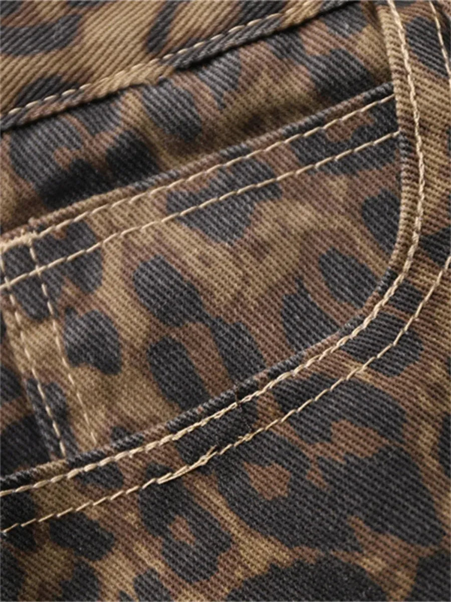Valentina – Jeans Leopardo
