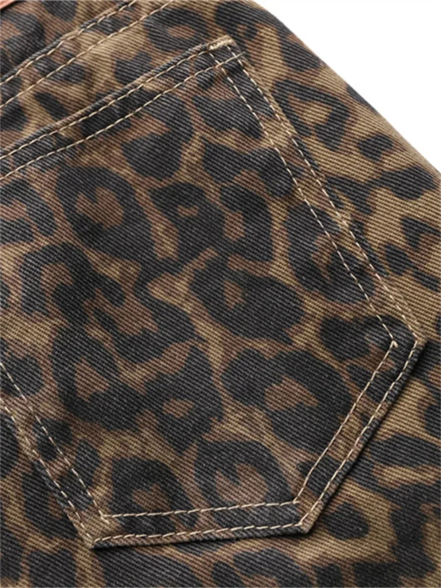 Valentina – Jeans Leopardo