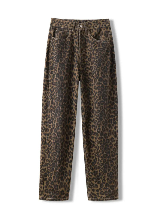 Valentina – Jeans Leopardo