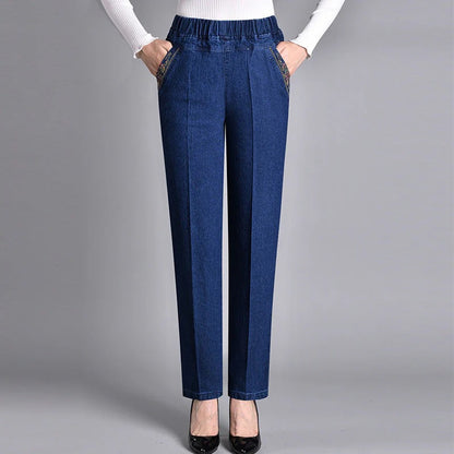 Luna – Jeans Cómodos de Cintura Elástica