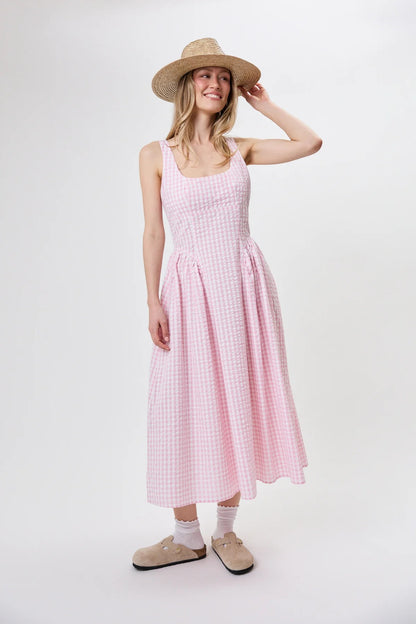 Noa – Vestido A-Line Rosa