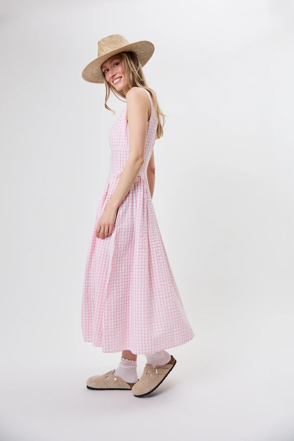Noa – Vestido A-Line Rosa