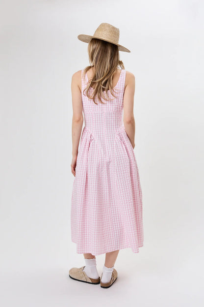 Noa – Vestido A-Line Rosa