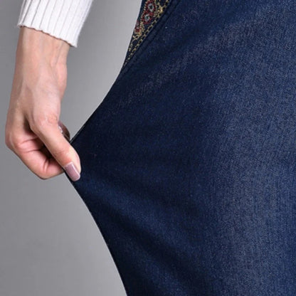 Luna – Jeans Cómodos de Cintura Elástica