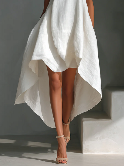 Emma – Vestido Midi de Lino